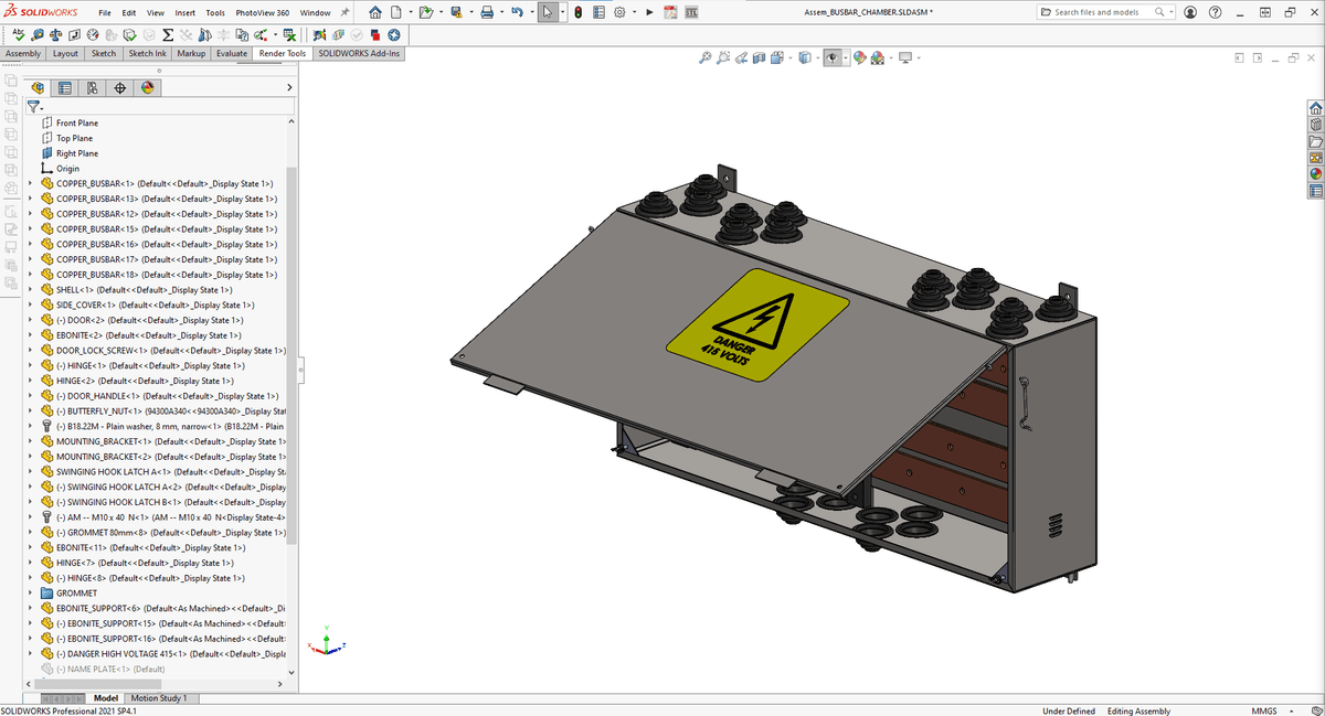 Sheet Metal Enclosure / Sheet Metal Fabrication